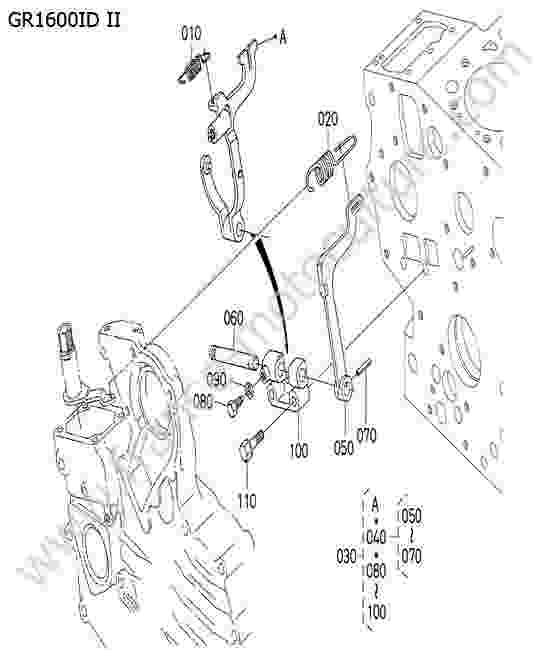 KUBOTA - GR1600ID-II : Regulateur Série <=4hzz999