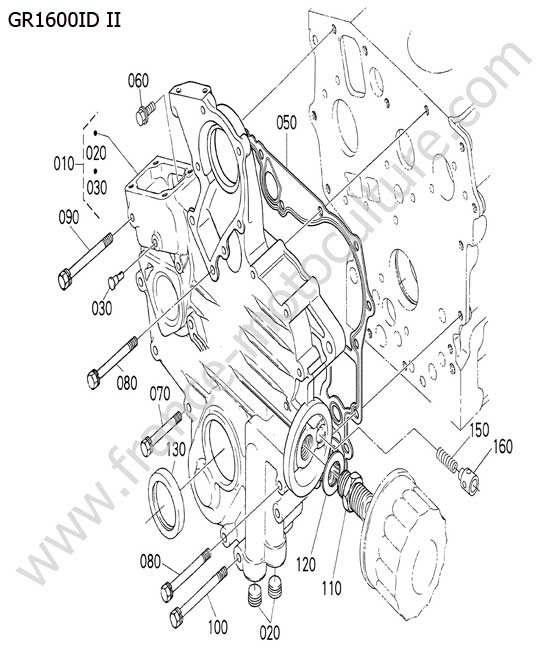 Carter distribution KUBOTA GR1600ID-II