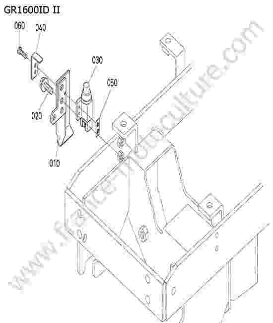 KUBOTA - GR1600ID-II : Commutateur