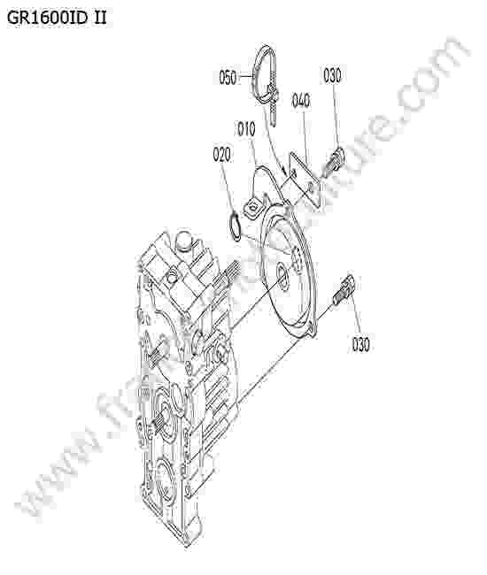 KUBOTA - GR1600ID-II : Frein