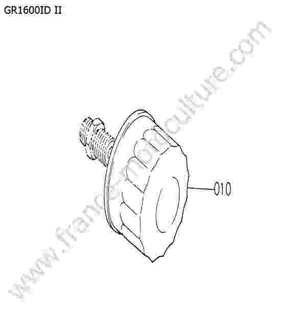 KUBOTA - GR1600ID-II : Filtre a huile