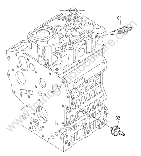 Mano contact KUBOTA GZD15
