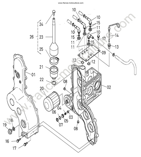 Carter trans. > 10832 KUBOTA GZD15