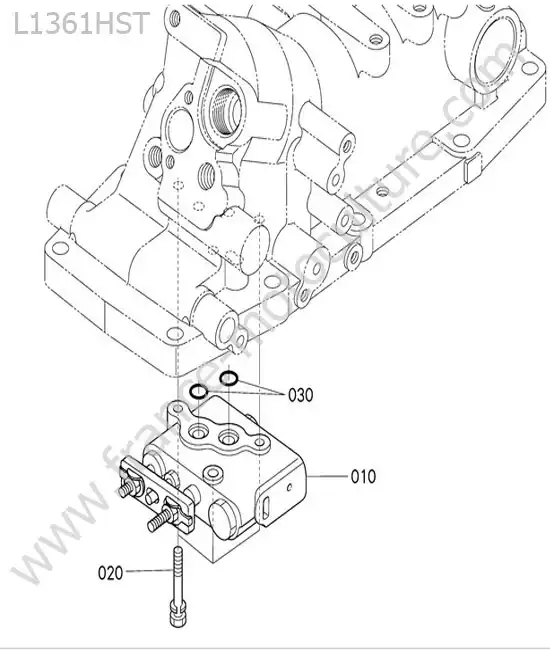 Distributeur KUBOTA L1361