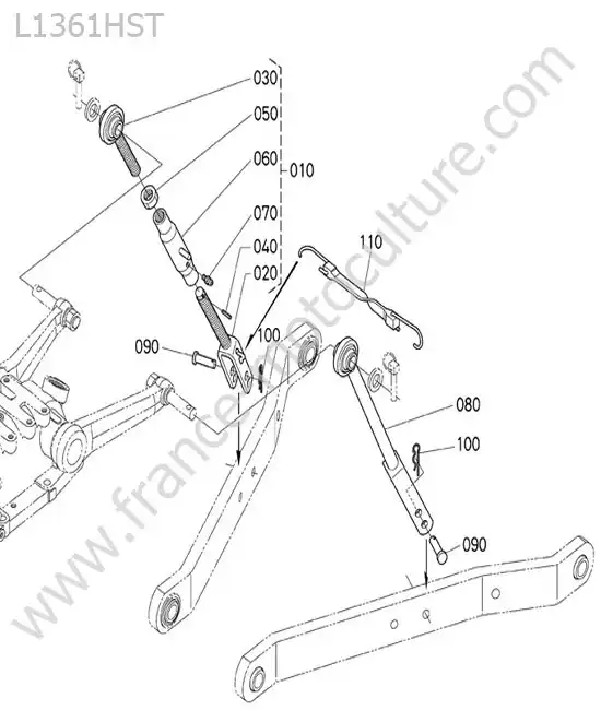 Chandelle KUBOTA L1361