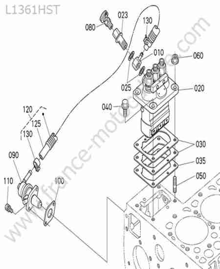 KUBOTA - L1361 : Pompe injection