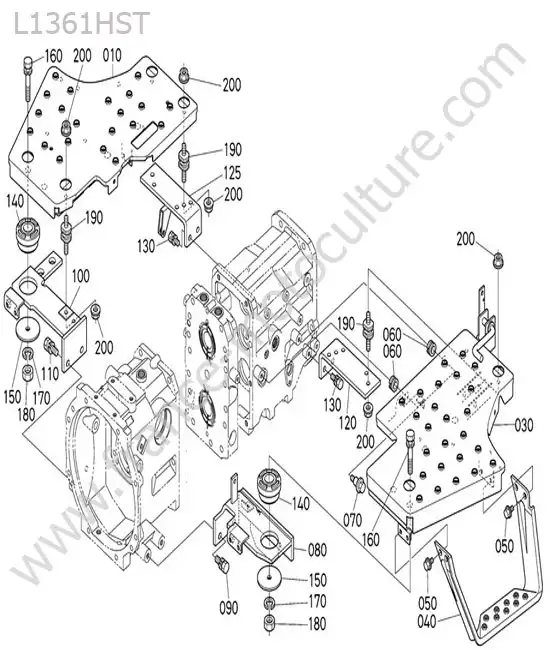 Marchepied KUBOTA L1361