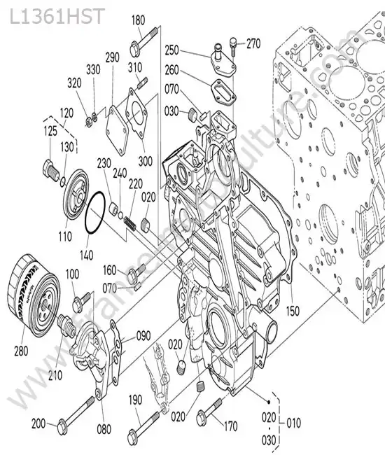 Carter distribution KUBOTA L1361