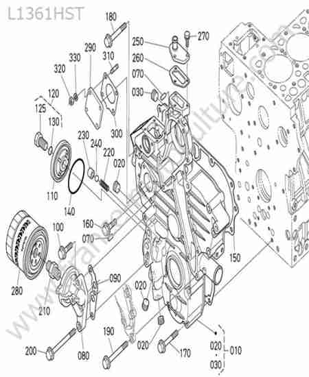 KUBOTA - L1361 : Carter distribution