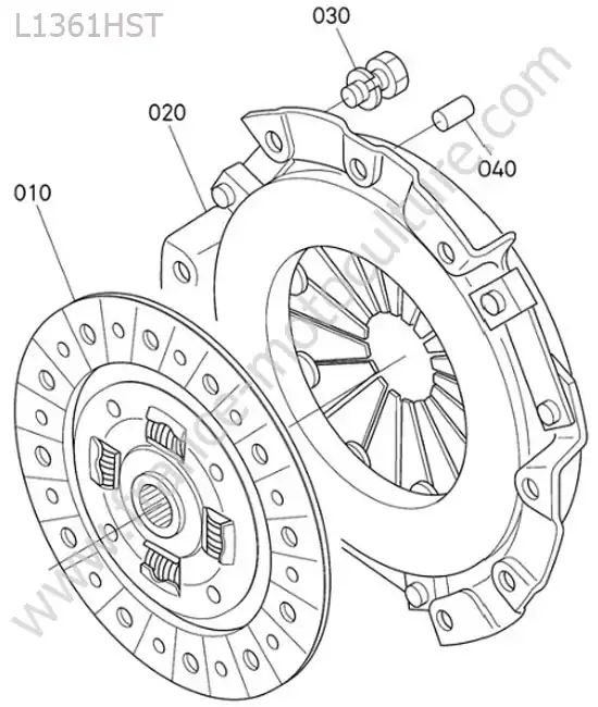 Embrayage KUBOTA L1361