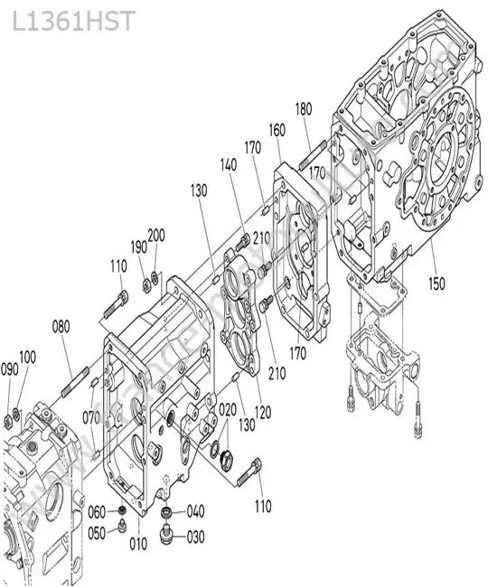 Carter transmission KUBOTA L1361