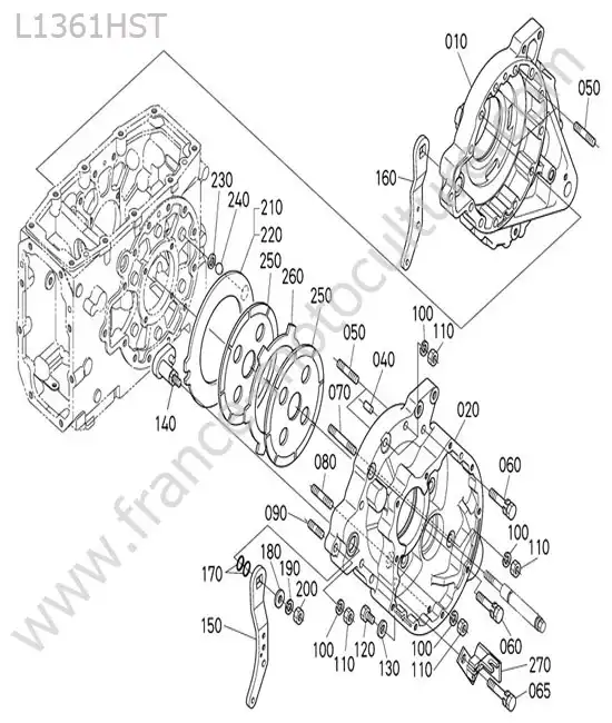 Frein KUBOTA L1361