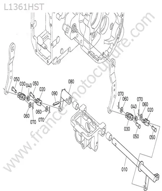 Frein stationnement KUBOTA L1361