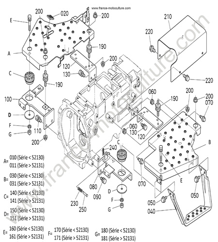 Marchepieds KUBOTA L3200