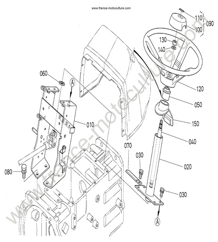 Volant KUBOTA L3200