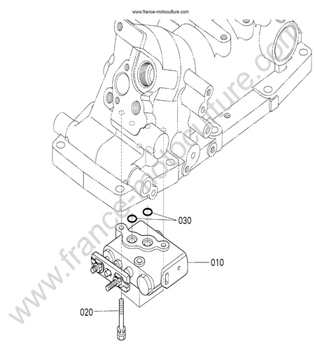 Distributeur KUBOTA L3200