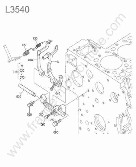 KUBOTA - L3540 : Regulateur regime