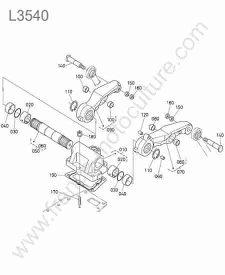 KUBOTA - L3540 : Bras relevage