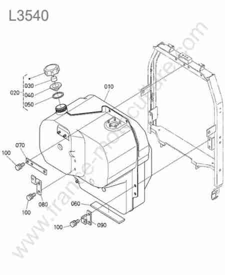 KUBOTA - L3540 : Reservoir