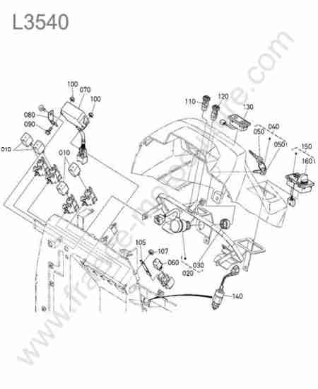 KUBOTA - L3540 : Interrupteurs / relais