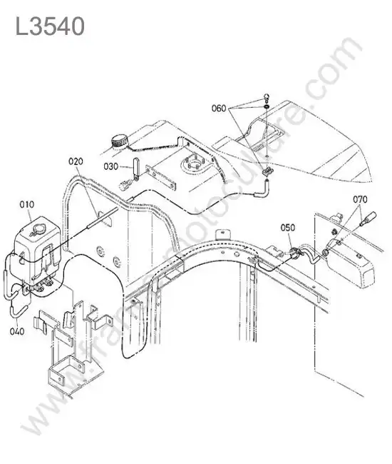 Lave glace KUBOTA L3540