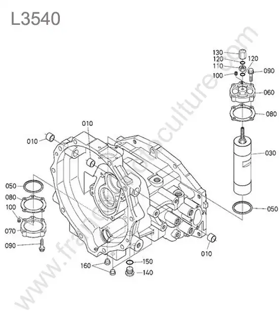 Piston hst KUBOTA L3540