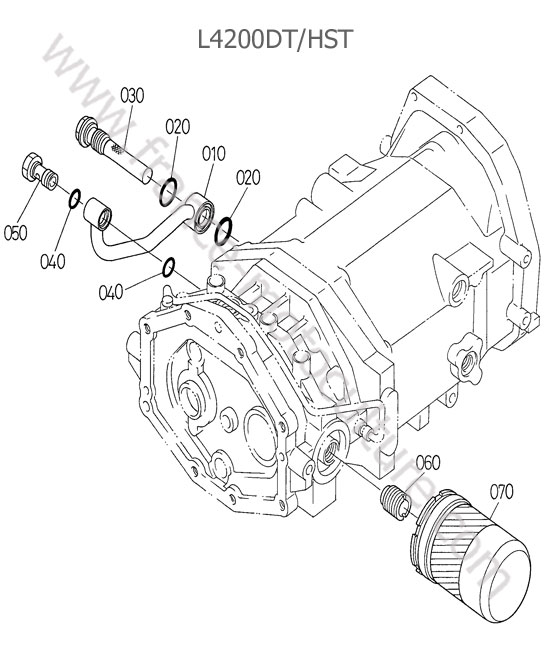 Crepine / filtre KUBOTA L4200