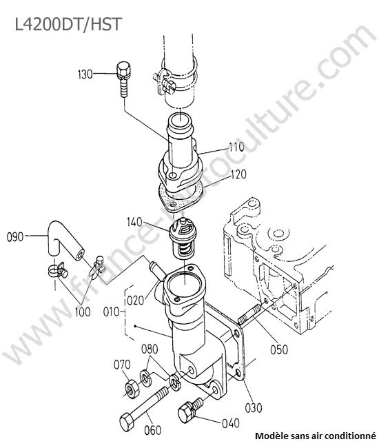 Thermostat KUBOTA L4200