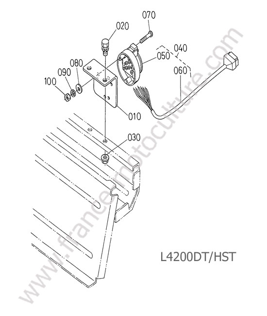 Prise remorque KUBOTA L4200