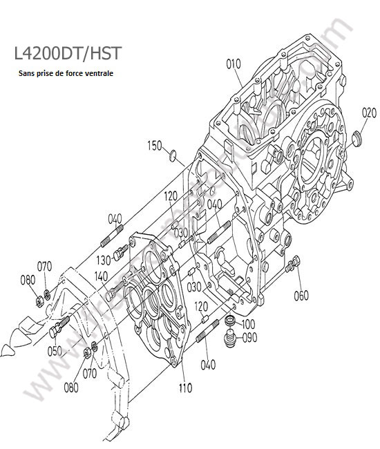 Carter transmission KUBOTA L4200