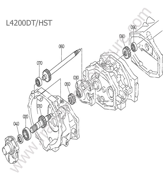 Arbre principal KUBOTA L4200