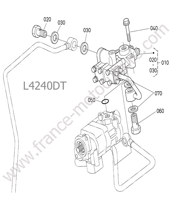 Regulateur KUBOTA L4240