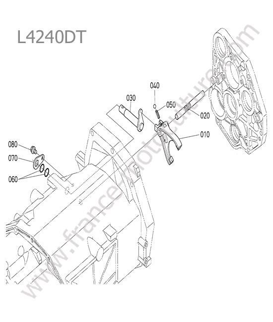 Fourchette prise de force KUBOTA L4240