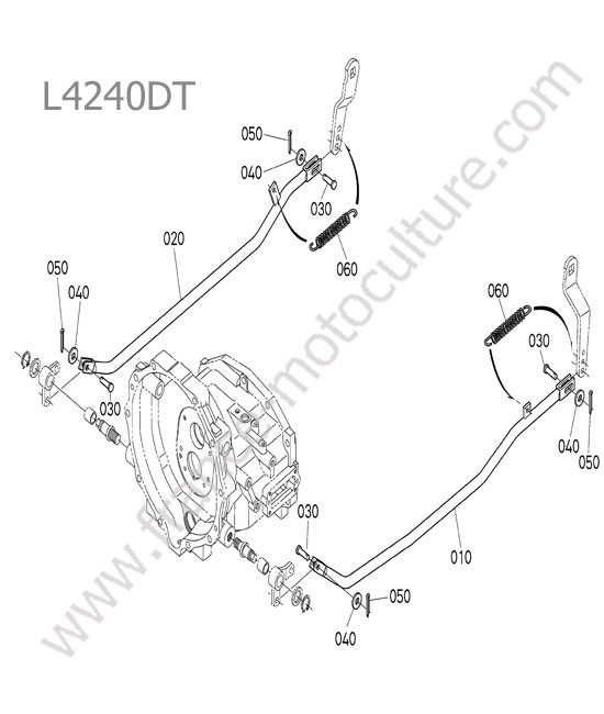 Commande came de frein KUBOTA L4240