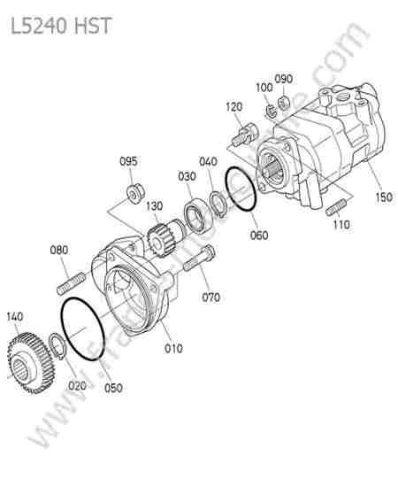 KUBOTA - L5240 : Pompe hydraulique