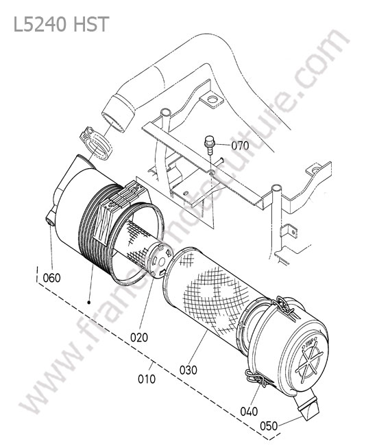 Filtre air KUBOTA L5240