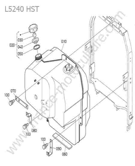 KUBOTA - L5240 : Reservoir