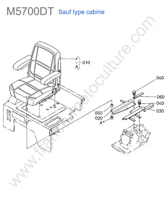 Siege KUBOTA M5700