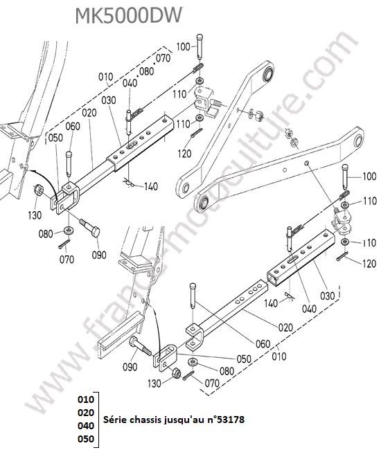 Stabilisateur KUBOTA MK5000