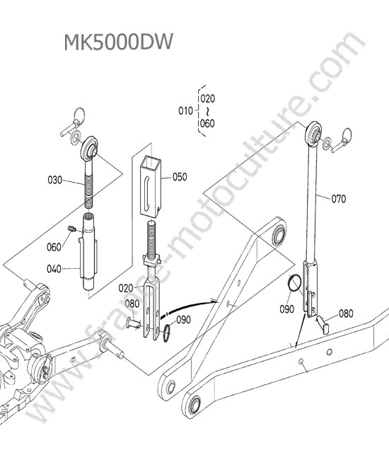 Chandelle KUBOTA MK5000