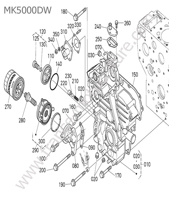 Carter distribution KUBOTA MK5000