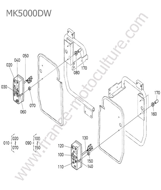 Feux clignotants KUBOTA MK5000