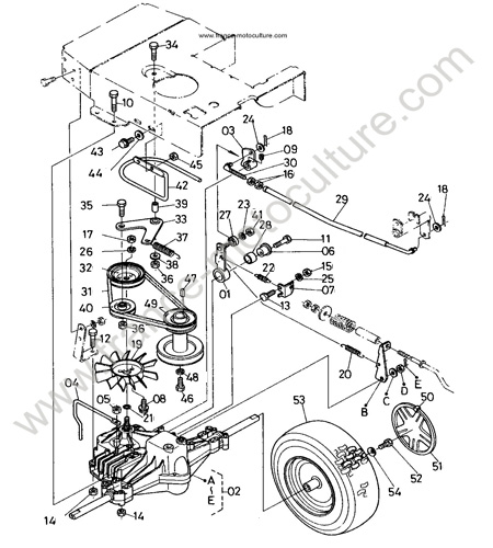 Transmission KUBOTA S140H