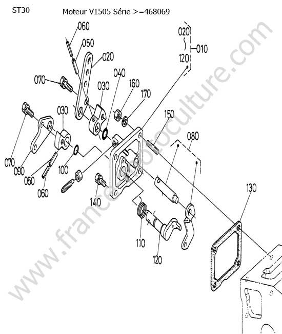 Regulateur (apres 468069) KUBOTA ST30