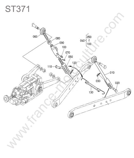 Chandelles KUBOTA ST371