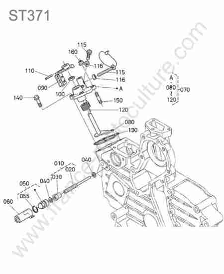 KUBOTA - ST371 : Limiteur regime