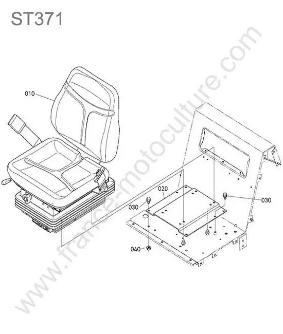 Siege sc74/m91 KUBOTA ST371