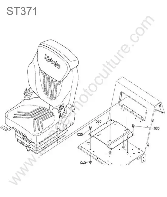 Siege msg83 KUBOTA ST371