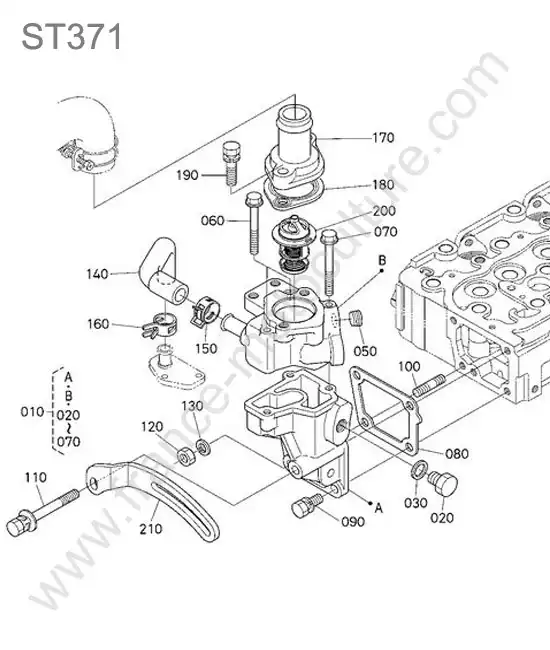 Thermostat KUBOTA ST371