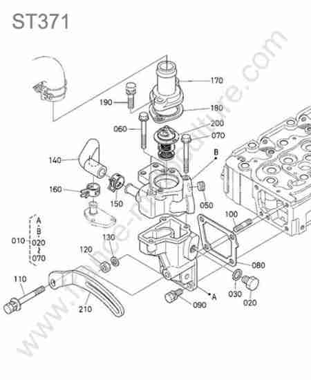 KUBOTA - ST371 : Thermostat